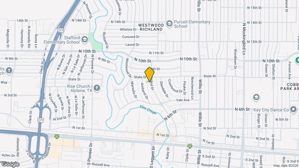 806 Redwood Dr Map and Location Details