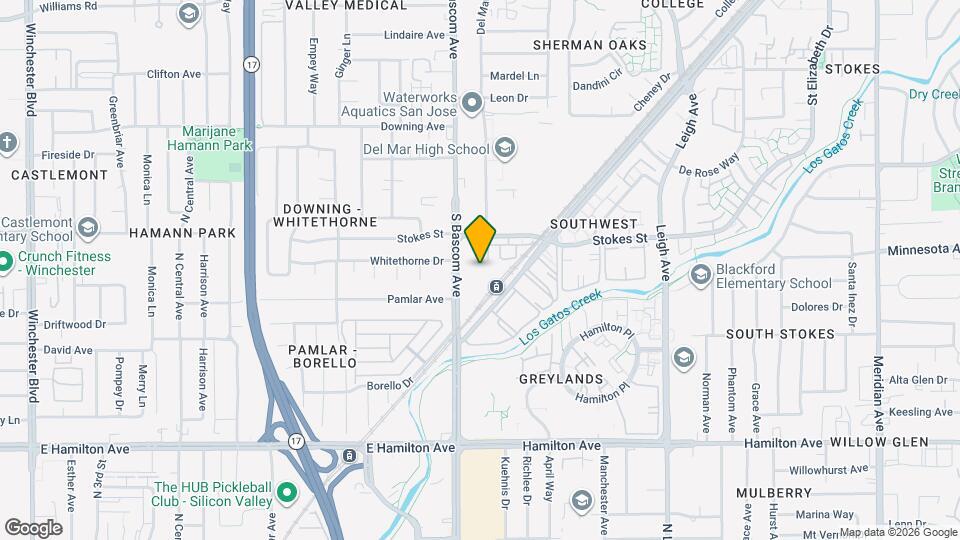 Maxwell at Bascom Mapa y Detalles de la Ubicación