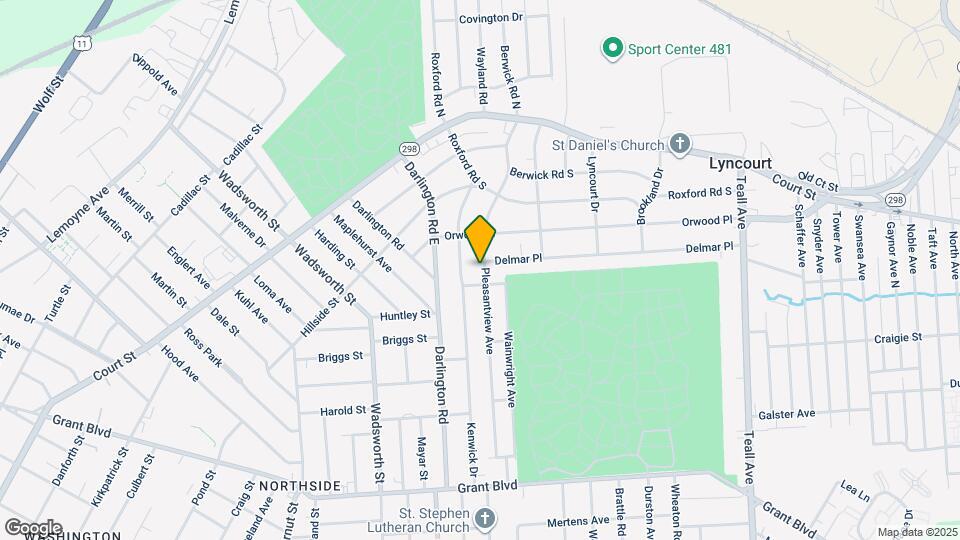 483 Pleasantview Ave Map and Location Details