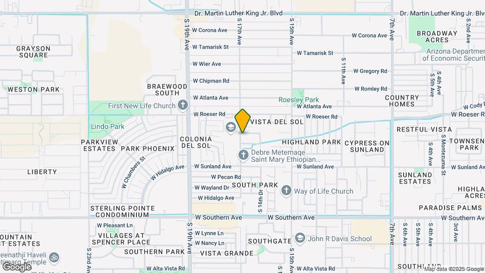 1645 W Chanute Pass Map and Location Details