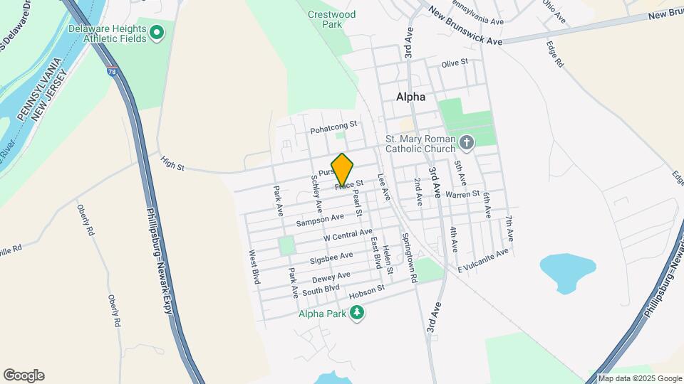 741 North Blvd Map and Location Details