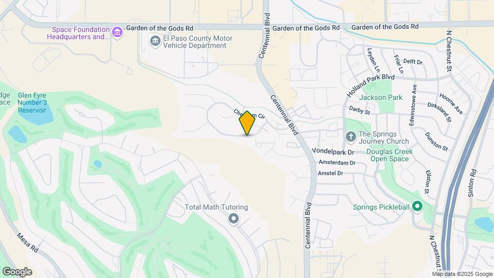 1560 Chesham Cir Map and Location Details