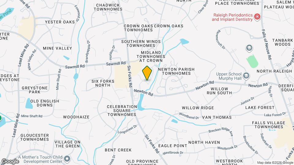 7320 Sandy Creek Dr Map and Location Details