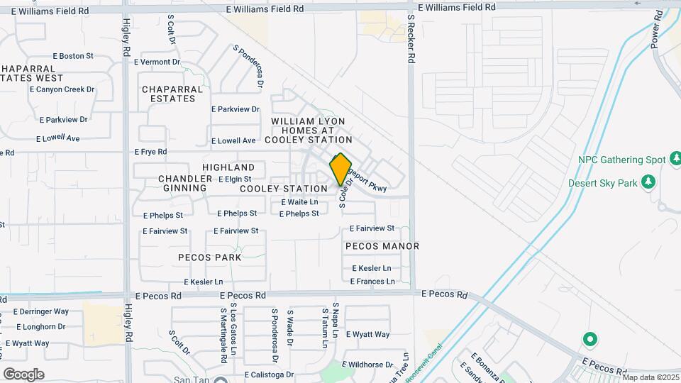 2924 S Cole Dr Map and Location Details
