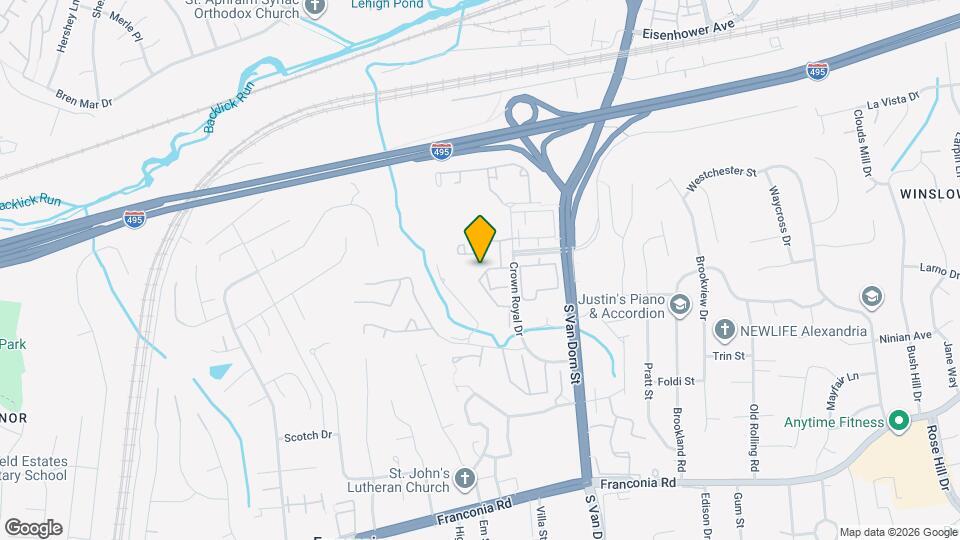 5916 Founders Hill Dr Map and Location Details