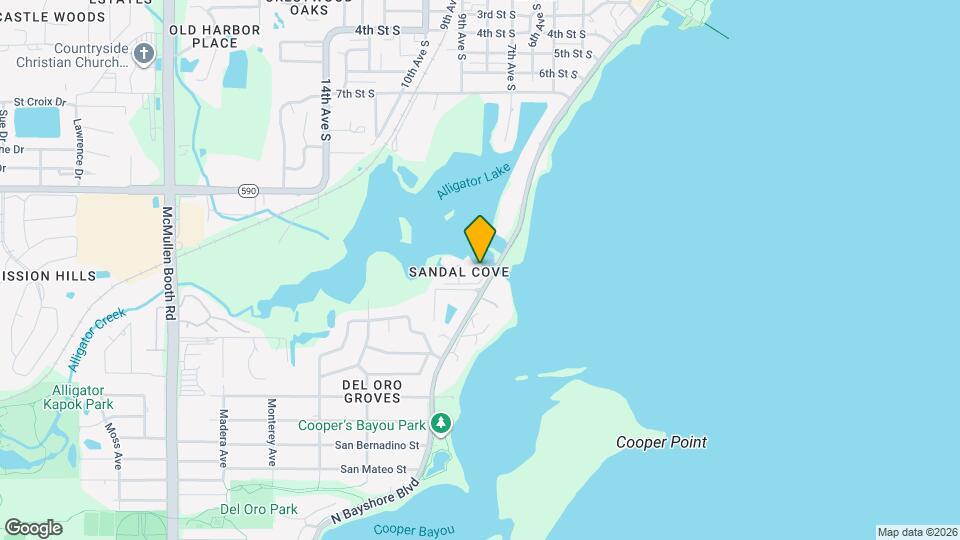 1001 S Bayshore Blvd Map and Location Details