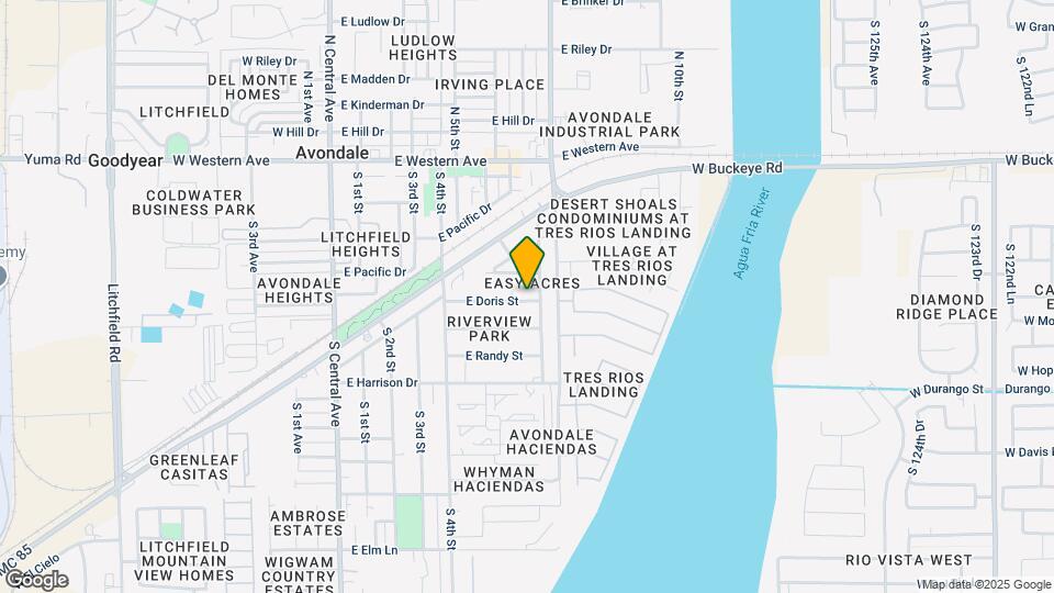 636 E Doris St, Unit C Mapa y Detalles de la Ubicación