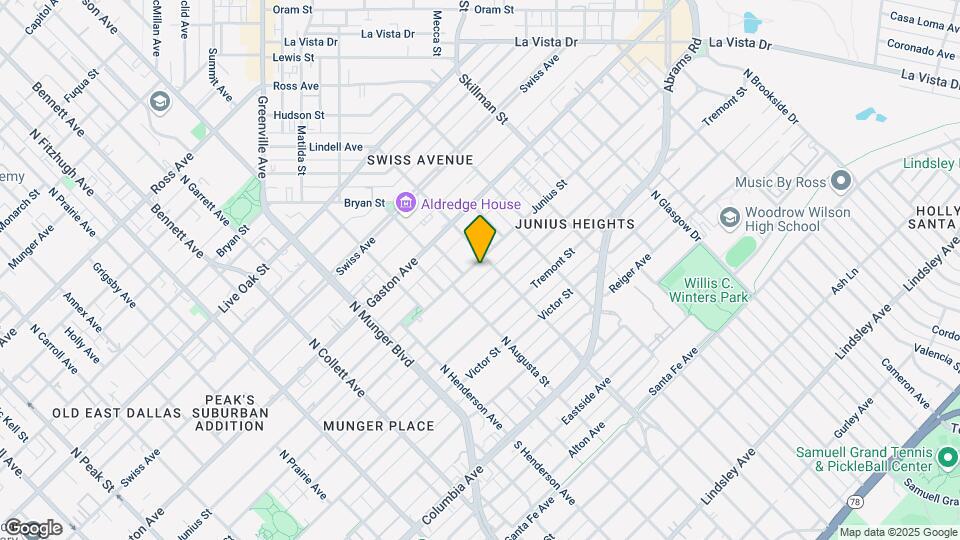 5528 Junius St Map and Location Details