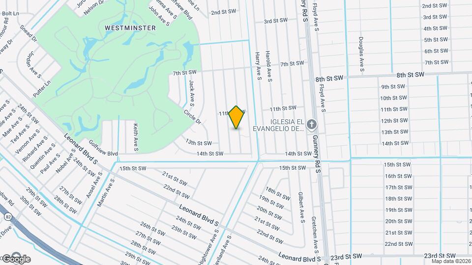 1120 Homer Ave S Map and Location Details