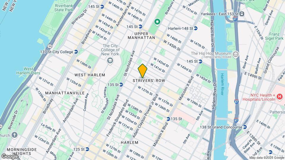 267 W 138th St Map and Location Details