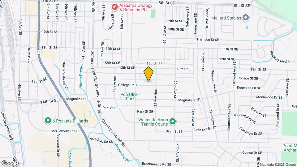 1622 College St SE Map and Location Details