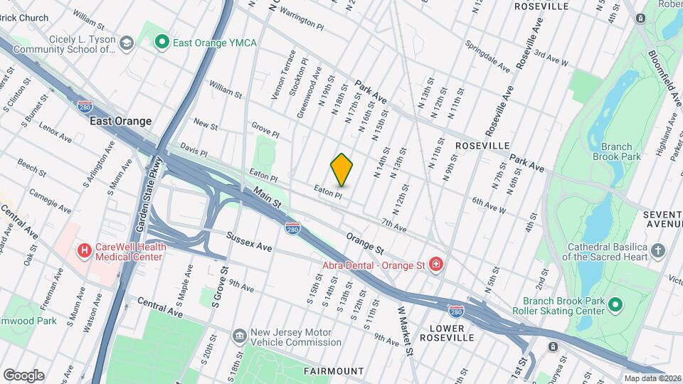 4 N 16th St Map and Location Details