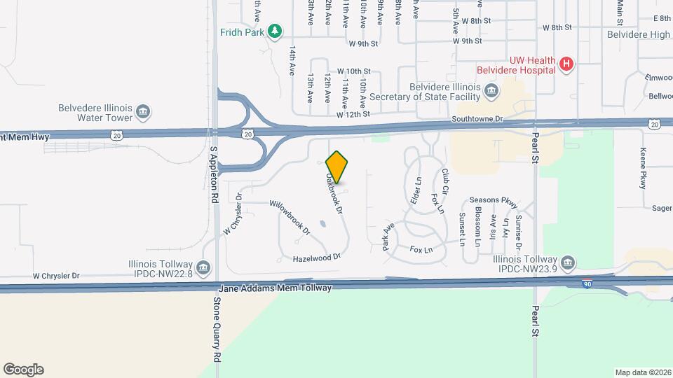 2108 Oakbrook Dr Map and Location Details