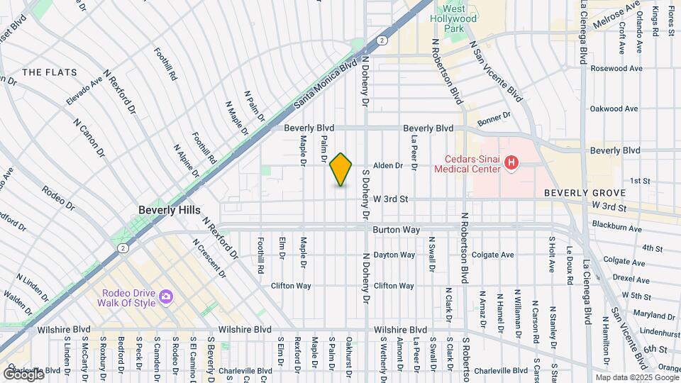 335 N Oakhurst Dr Map and Location Details