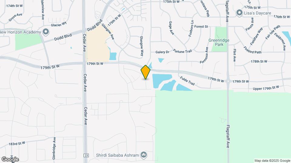 17925 Genoa Dr Map and Location Details