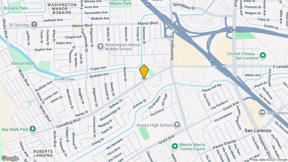 941 Lewelling Blvd, Unit 304 Map and Location Details