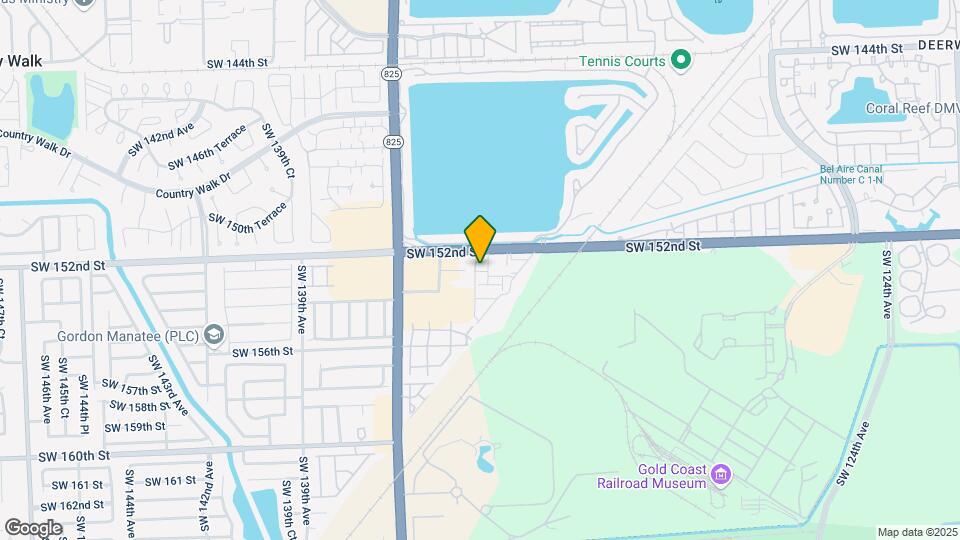 15250 SW 134th Pl Map and Location Details