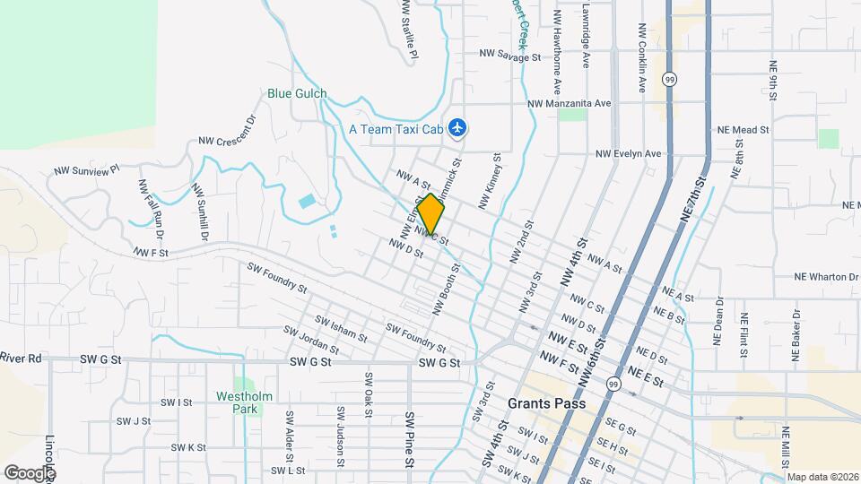 809 NW C St Map and Location Details