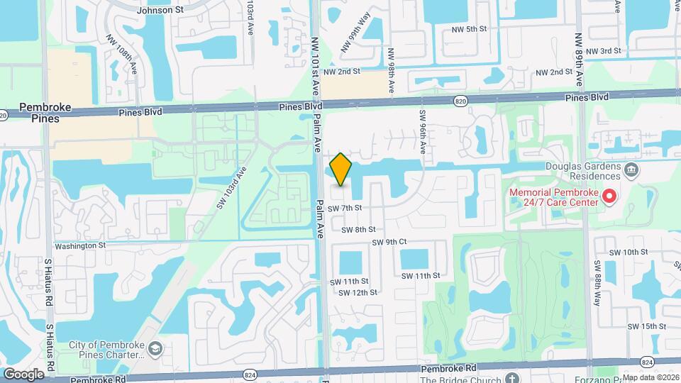 620 SW 100th Ave Map and Location Details
