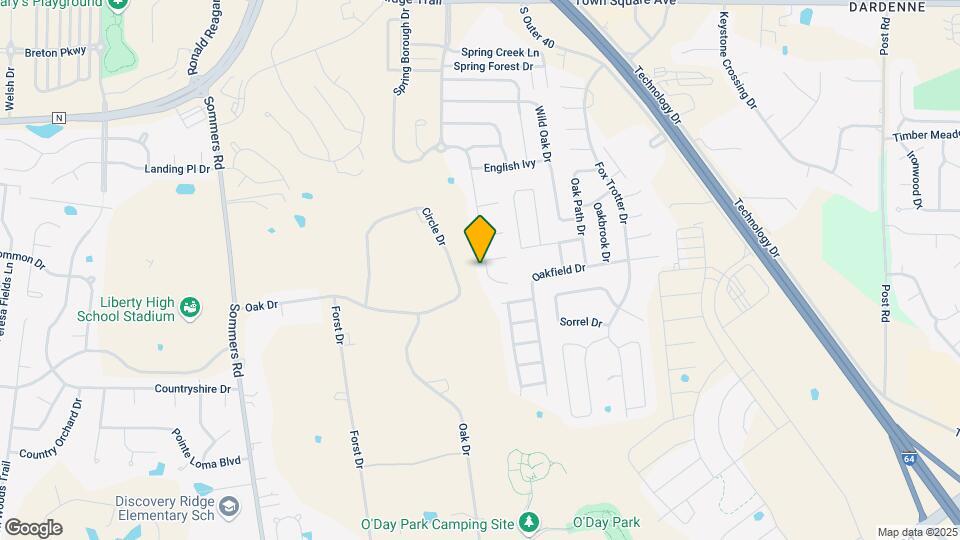 554 Springhurst Pkwy Map and Location Details