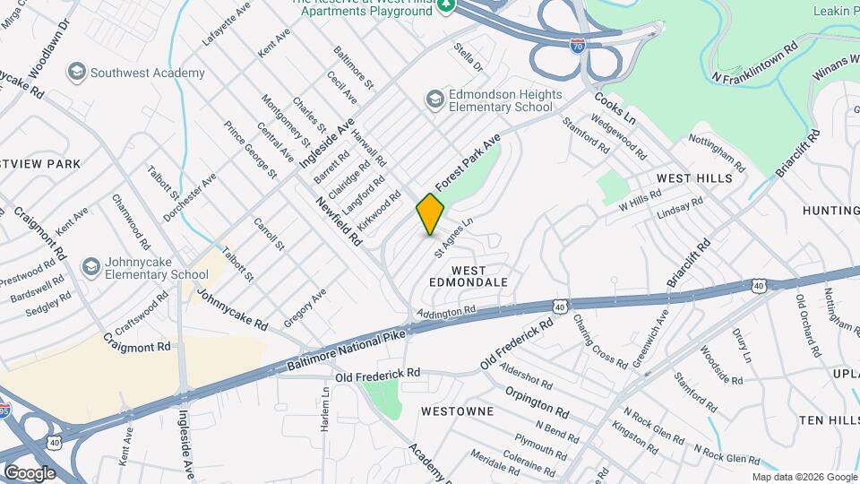 963 Masefield Rd Map and Location Details