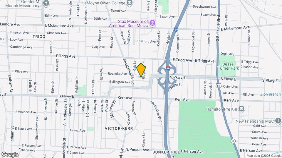 1371 Ridgeway St Mapa y Detalles de la Ubicación