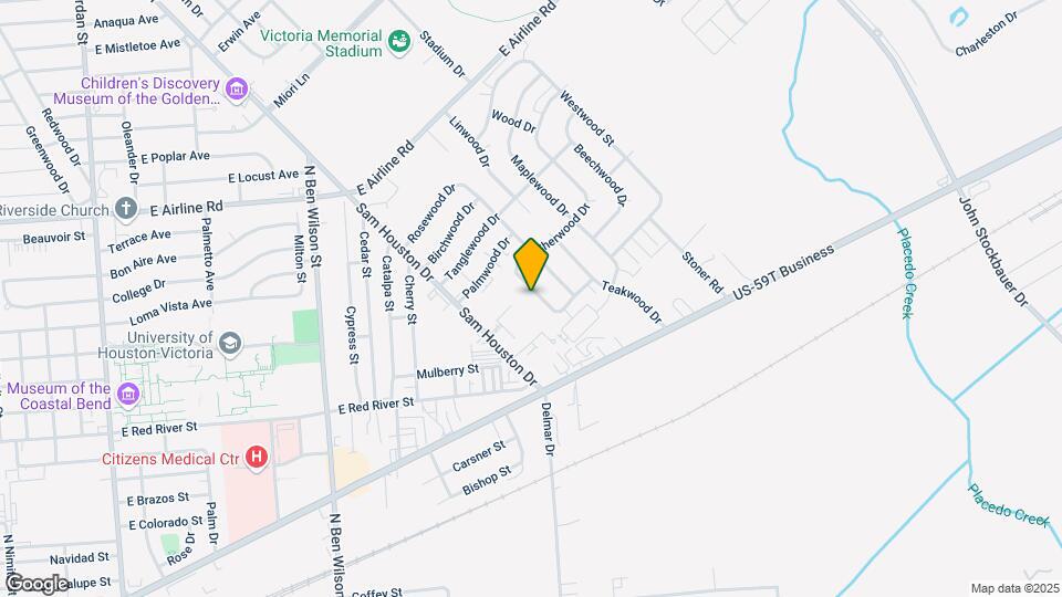Tucker Property Management Townhomes Map and Location Details