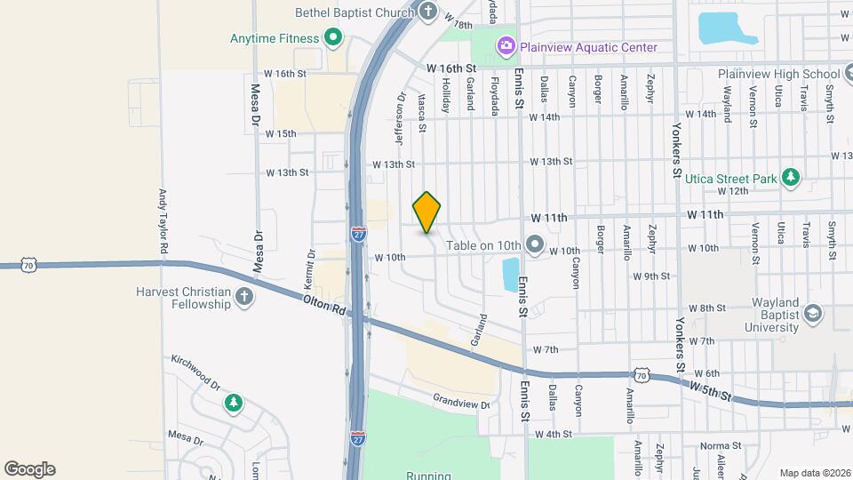 1007 Itasca St Mapa y Detalles de la Ubicación