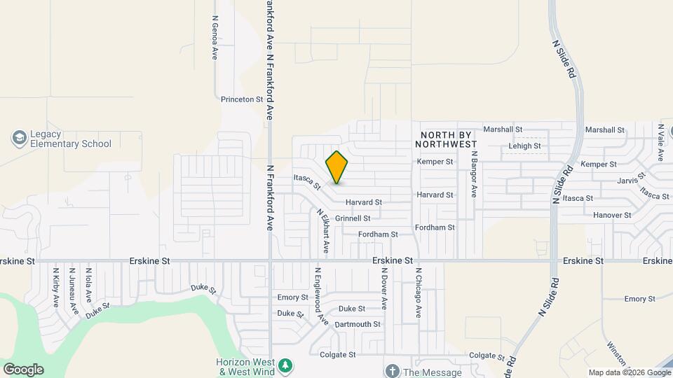 5549 Itasca St Map and Location Details