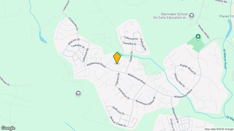 23238 Willow Creek Way Mapa y Detalles de la Ubicación