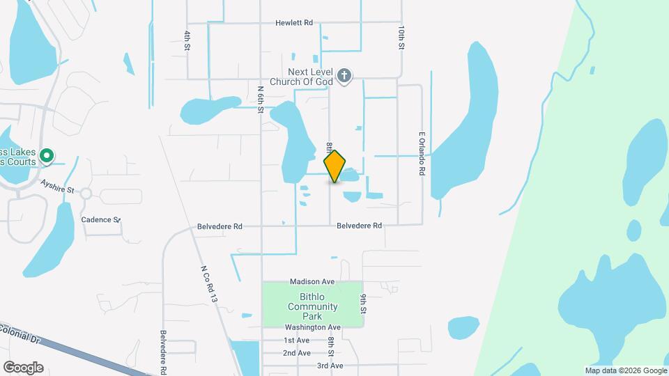 1605 8th St Map and Location Details