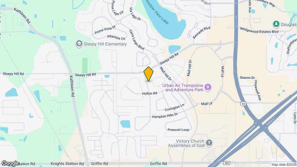 3961 Hampton Hills Dr Mapa y Detalles de la Ubicación