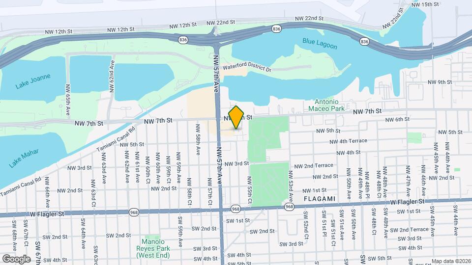 5600 NW 6th St Map and Location Details
