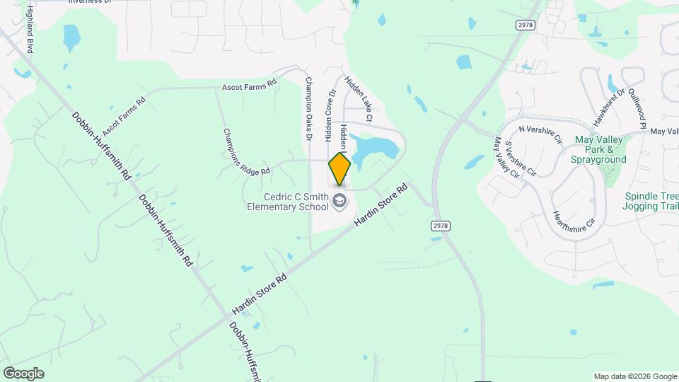 28603 Hidden Lake W Mapa y Detalles de la Ubicación