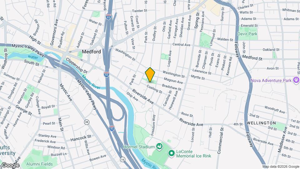 24 Cushing St Map and Location Details