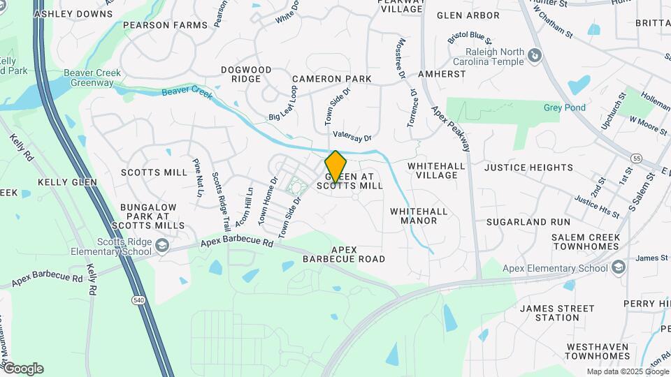 617 Village Commons Ln Map and Location Details