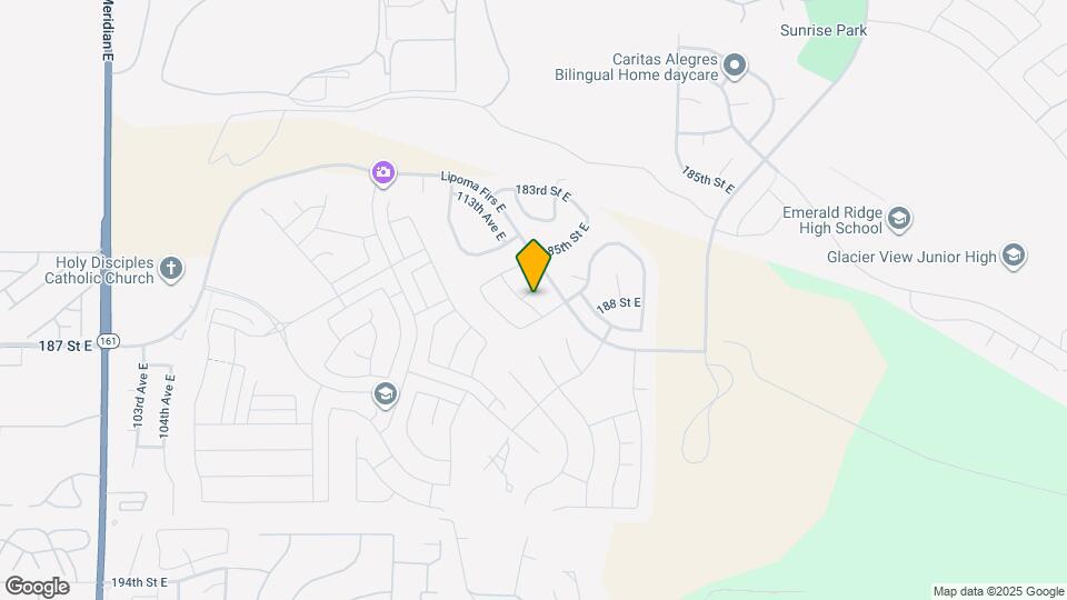 11206 186th St Ct E Map and Location Details