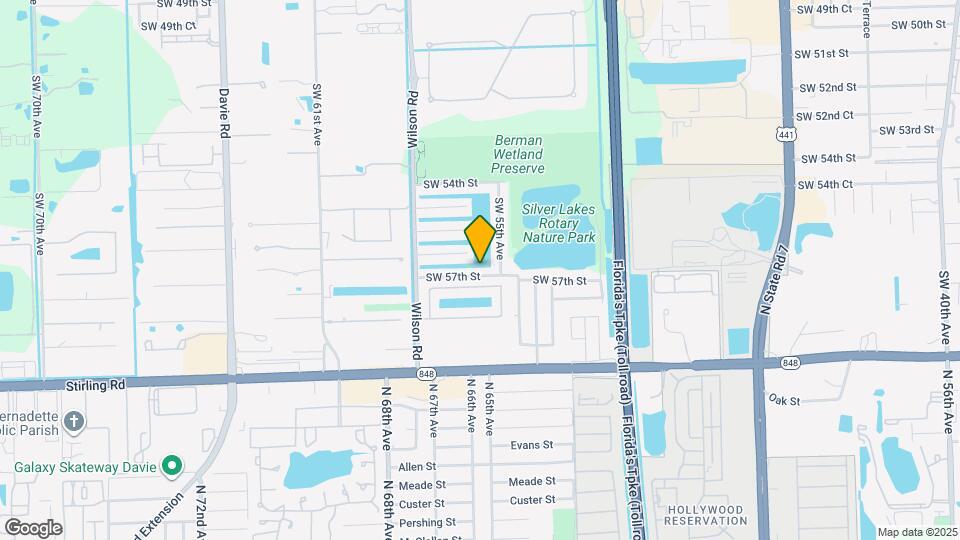 5551 SW 57th St Map and Location Details