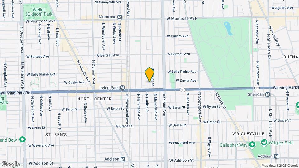 1615 W Irving Park Rd Map and Location Details