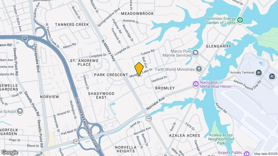 1724 N Lakeland Dr Map and Location Details