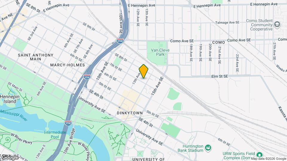 1321 7th St SE Mapa y Detalles de la Ubicación