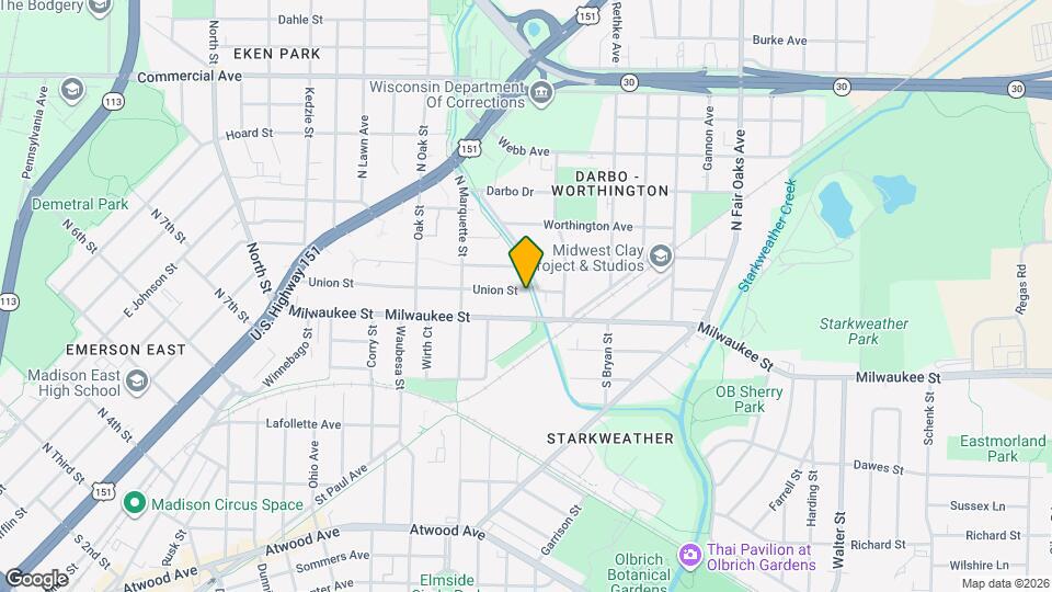 2961 Union St Map and Location Details