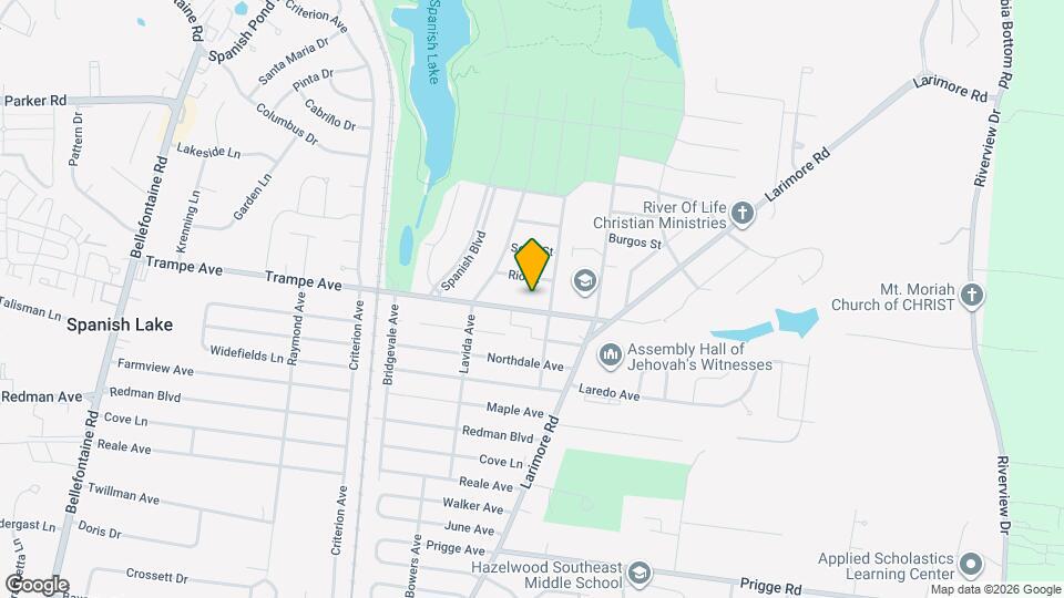 1121 Trampe Ave Map and Location Details