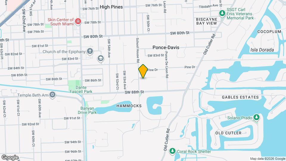 5100 SW 86th St Map and Location Details