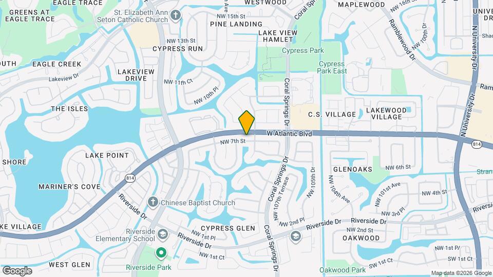 10981 NW 7th St Map and Location Details