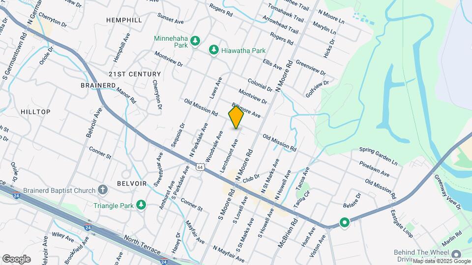 115 Larchmont Ave Map and Location Details