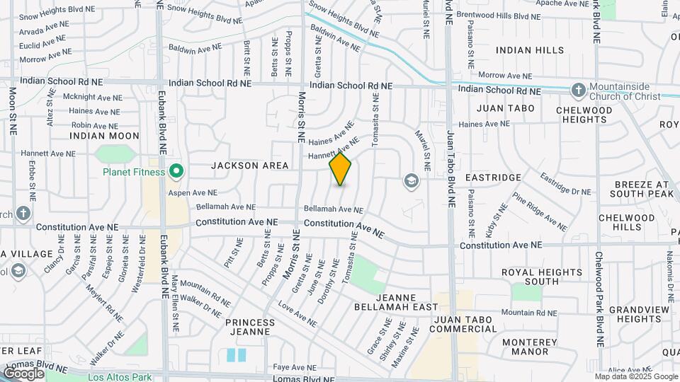 1417 Dorothy St NE Map and Location Details