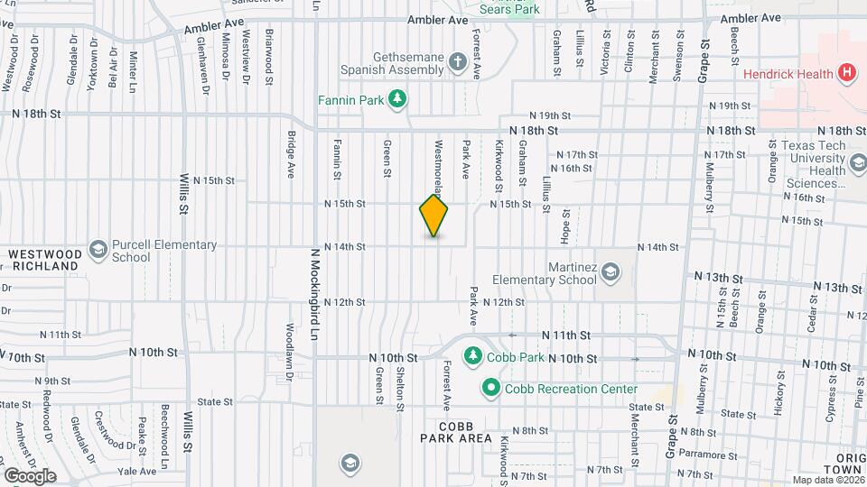 1402 Westmoreland St Map and Location Details