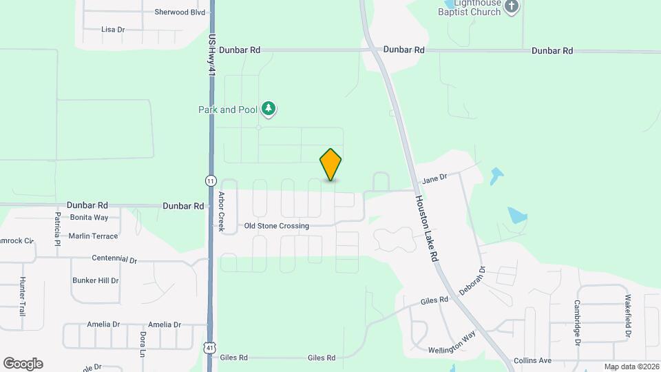 303 Silver Maple Ln Map and Location Details