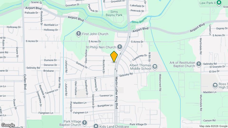 5431 Canterway Dr Mapa y Detalles de la Ubicación